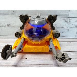 2017 Jurassic World Deep Dive Submarine (FNF43) Yellow! Rare! Lights Up!